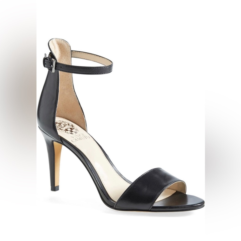 Black Vince Camuto Ankle Strap Sandle